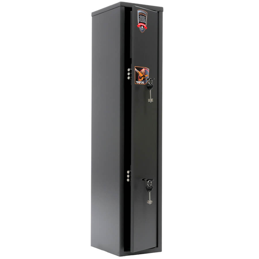 ЧИРОК 1025 Оружейный сейф AIKO, два ключевых (Графит структурированный)