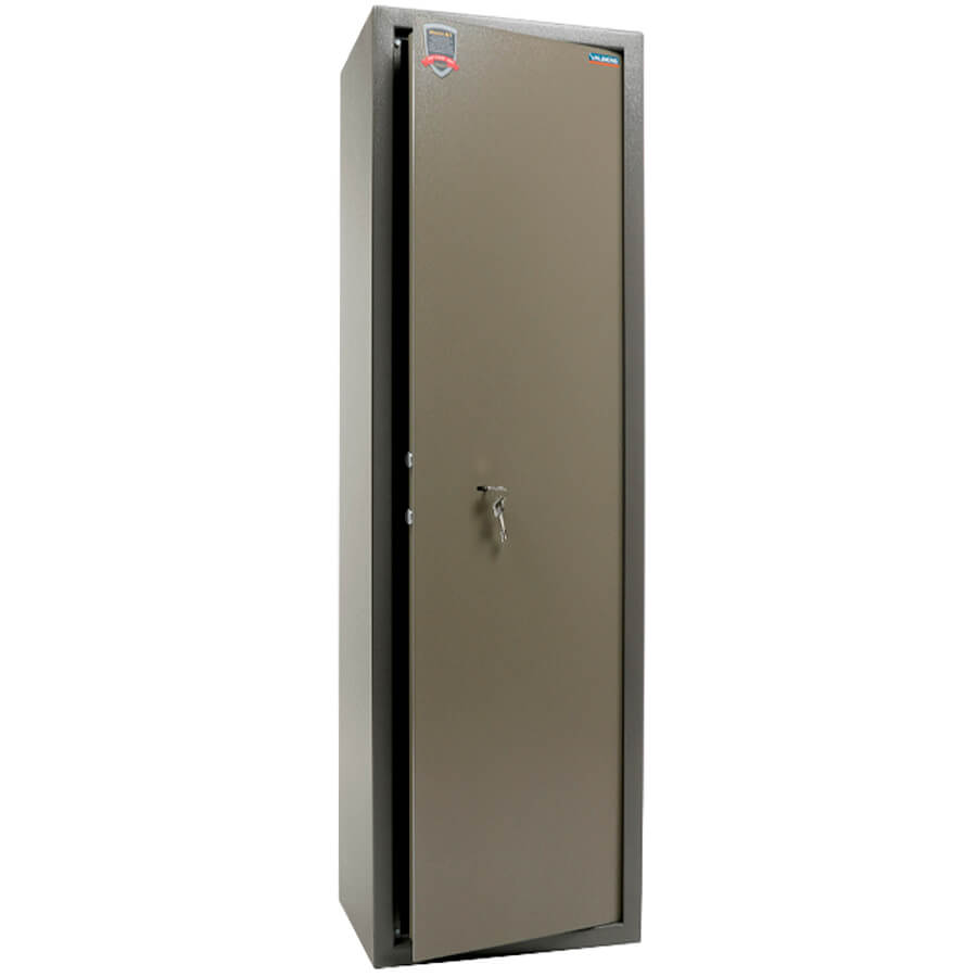 САФАРИ Оружейный сейф VALBERG, ключевой (Корпус оттенок коричневого с эффектом молотковой эмали.Дверь оттенок зеленого с эффектом молотковой)