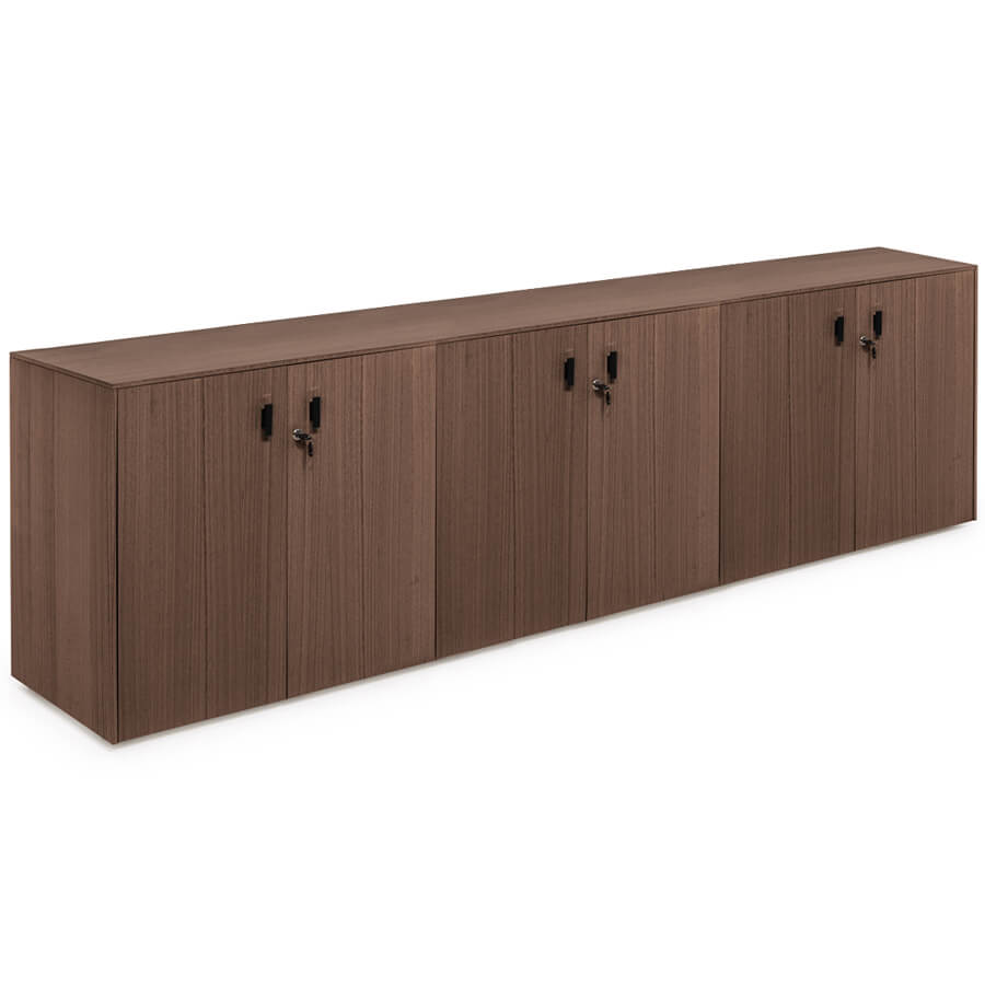 109 722 Шкаф H.82 Profoffice RENZ (Эвкалипт / черный)