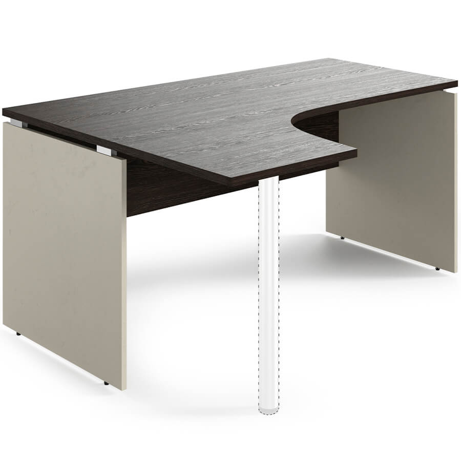 R-2.2L Стол интегральный Мебель Стиль Rio Base (Венге MS, бежевый MS)