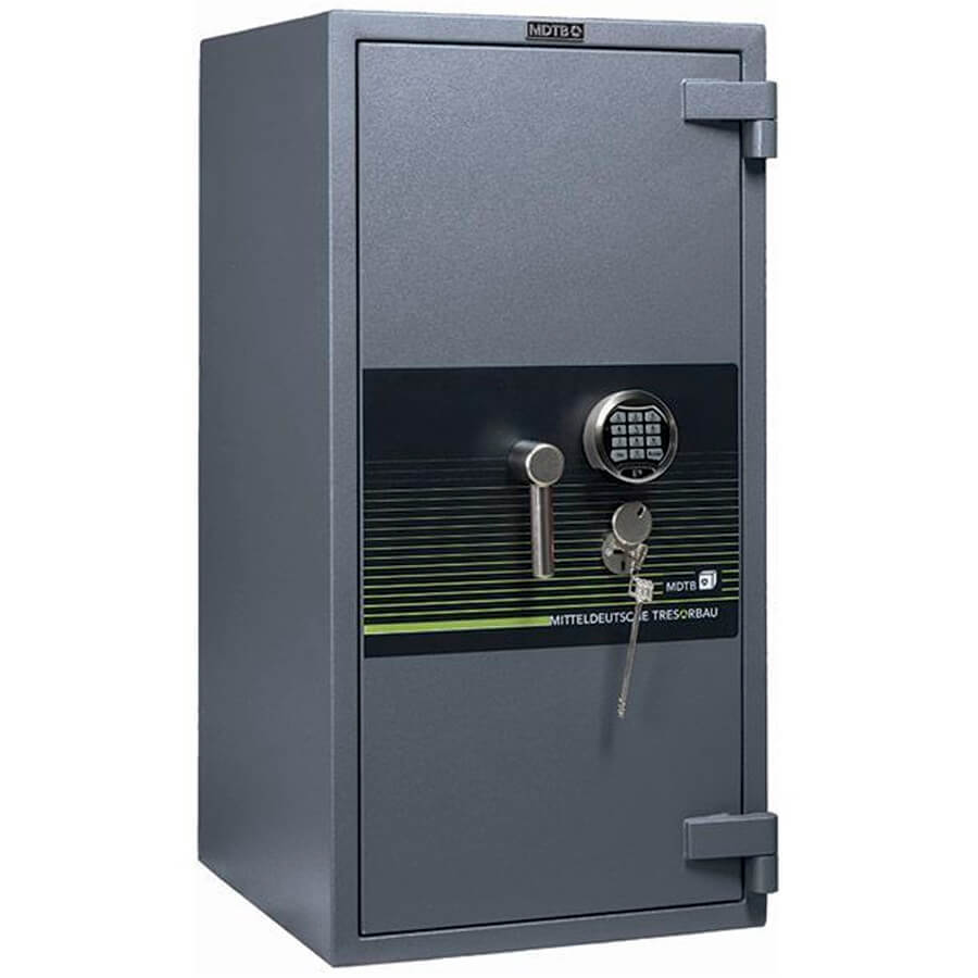 FORT-M 99 EK Взломостойкий сейф MDTB, электронный кодовый + ключевой (Графит структурированный (RAL 7024))