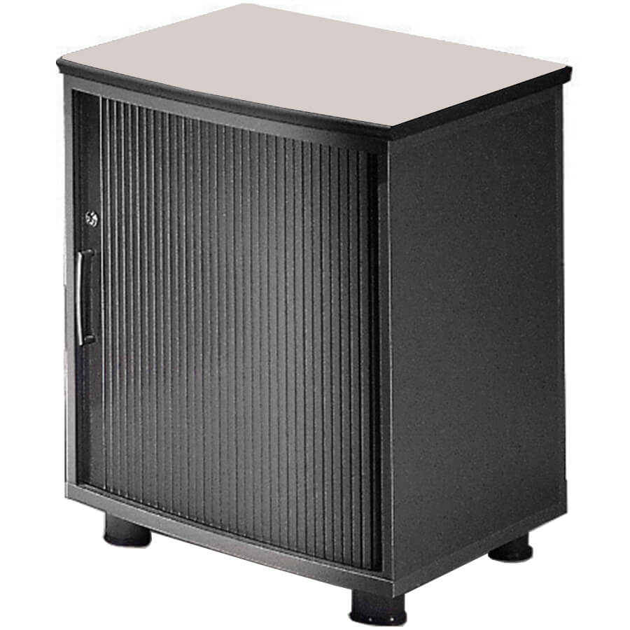 SC662R Тумба приставная Fursys PUZZLE PLUS (МС / ММ (темно-серый))