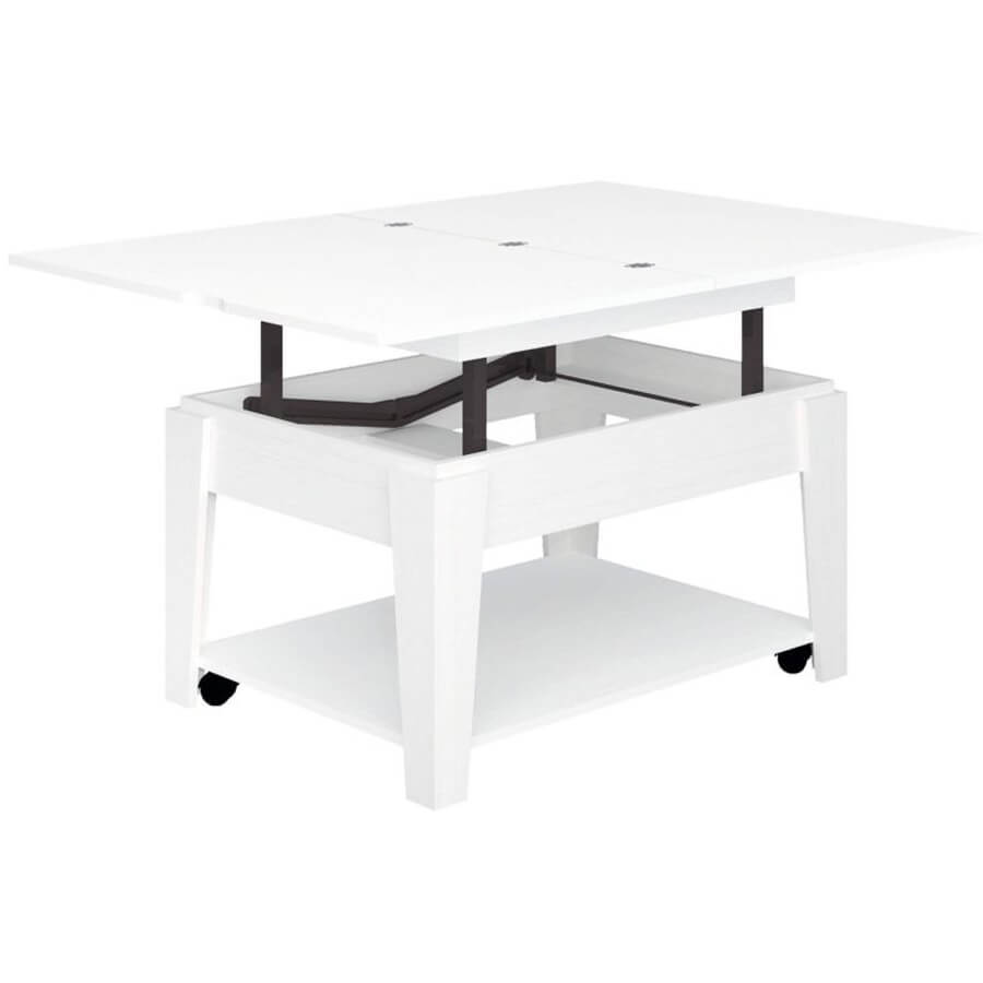 Агат 34 Журнальный стол Витра (Белый шпон)