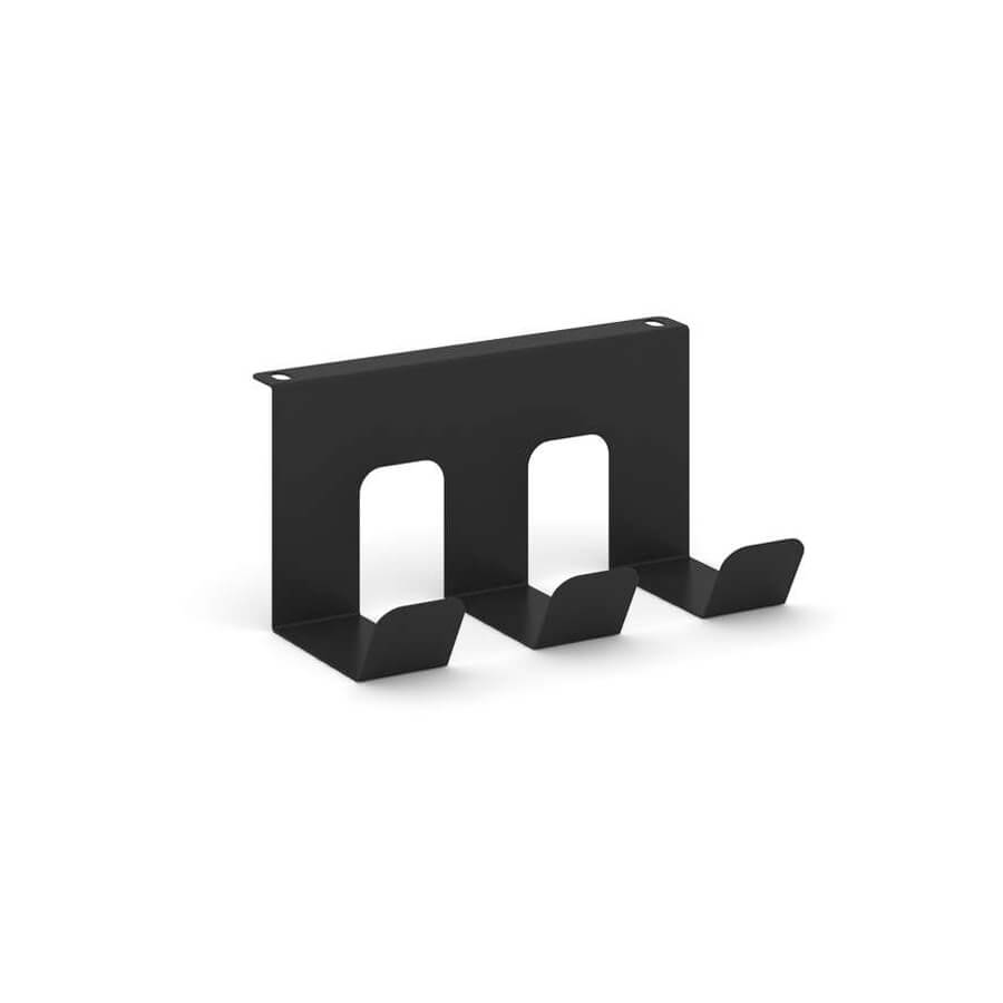 KKGV-20 Кабель-канал горизонтальный RIVA Style Project (Черный)