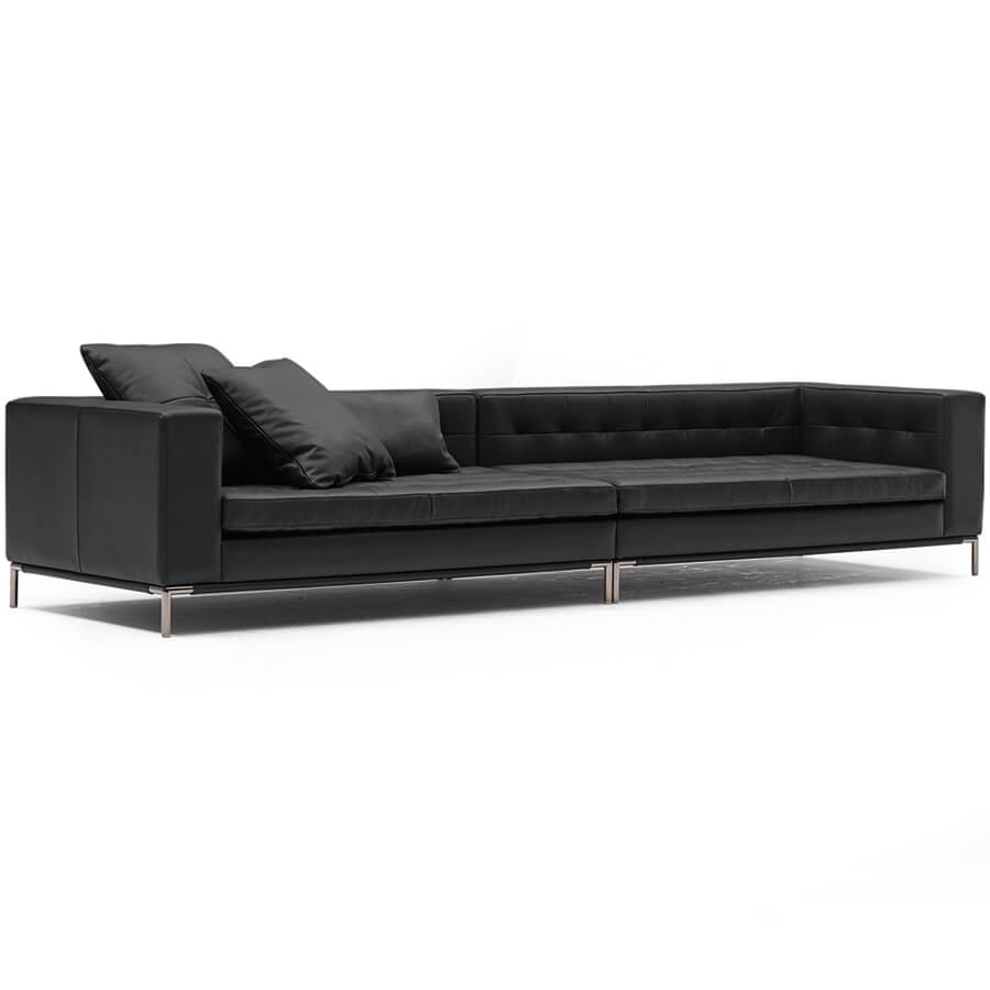 CS594Z Диван четырёхместный CS5900 (Черный (L741S))