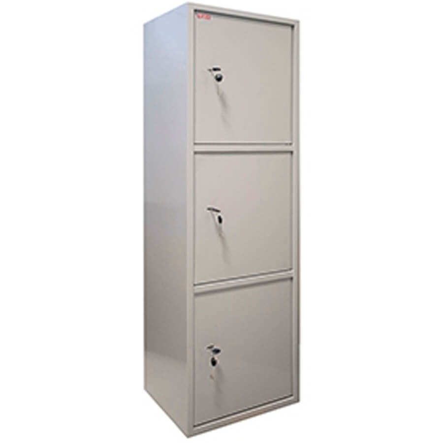 КБС 033тн Бухгалтерский шкаф ПАКС, ключевой (Светло-серый)