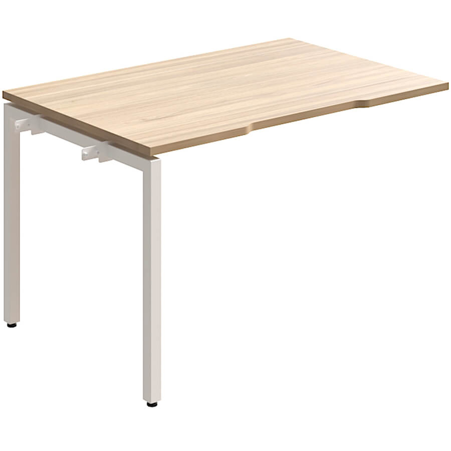 RP-4.2+F-40 Стол на металлокаркасе Мебель Стиль Rio Project (Швейцарский вяз MS)
