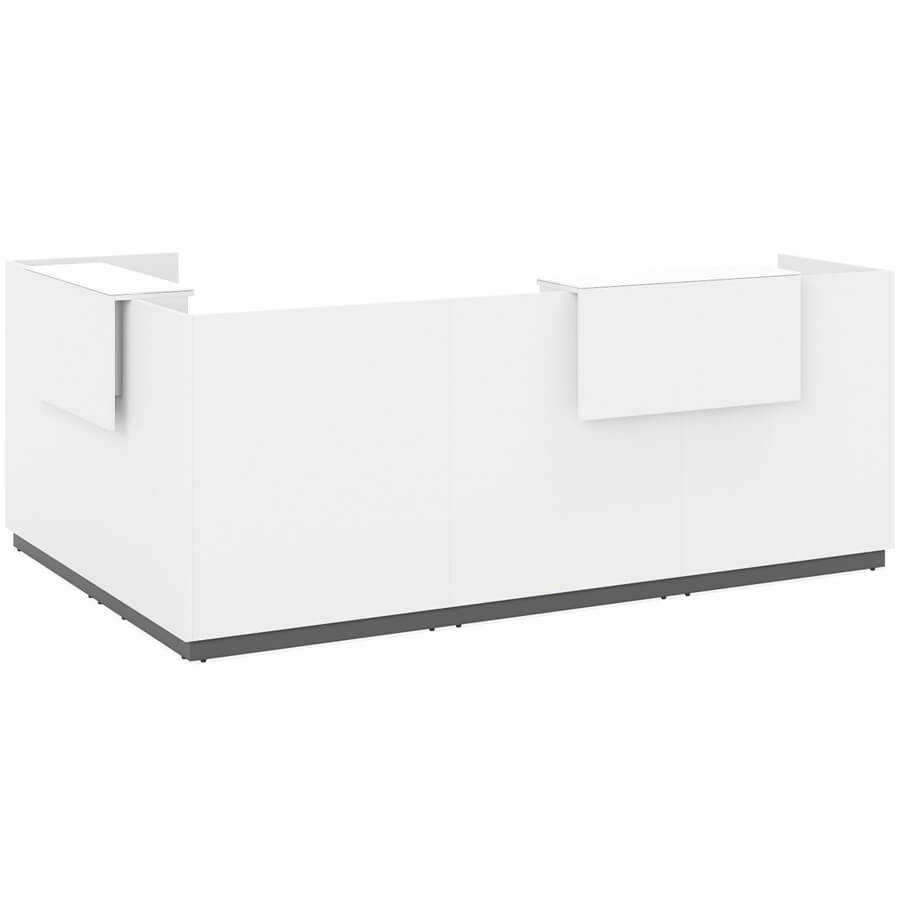 Fasta Corner WSG Приемная стойка Profoffice Fasta (Белый/Белый)