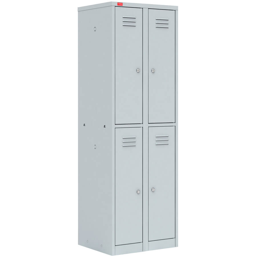 ШРМ-24 Шкаф для одежды и сумок ПАКС, ключевой (Светло-серый (RAL 7035))