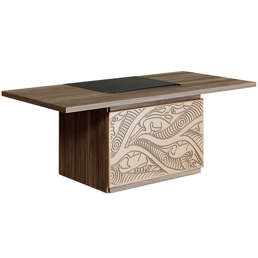 TS-200 + TS-100.4 Стол письменный Мебель Стиль Time.S (Палдао MS)