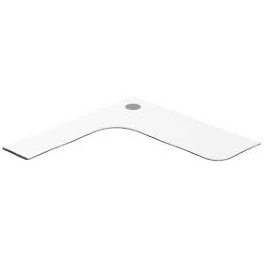 ZT-002 Стол L-образный ZUM, HECOR (Белый)