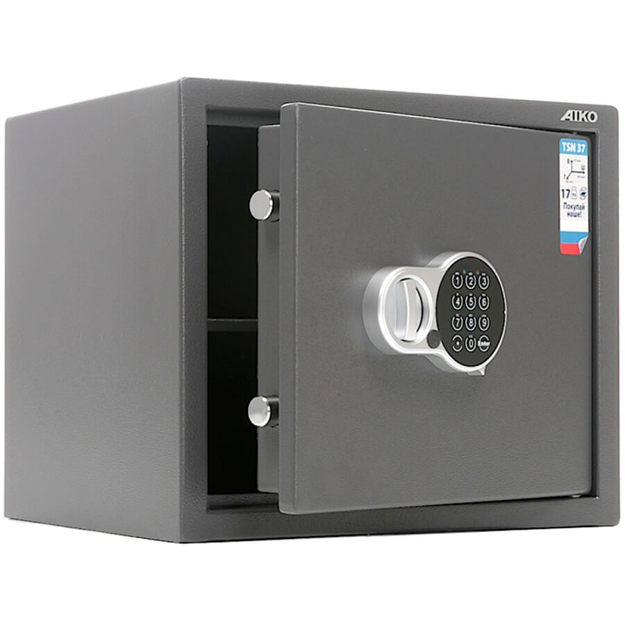 TSN 37 EL Мебельный сейф AIKO, электронный кодовый (Темно-серый (RAL 7024))