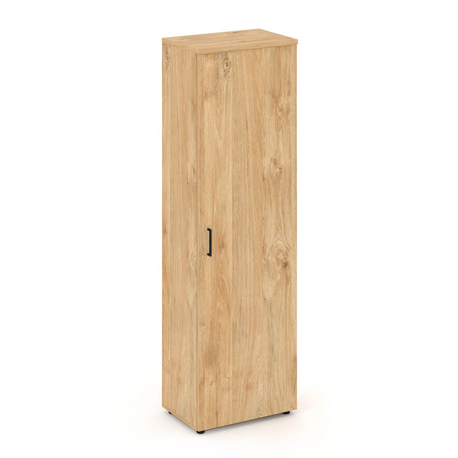 SN.GB-001 Гардероб узкий неглубокий RIVA Style Project (Тиквуд Светлый)