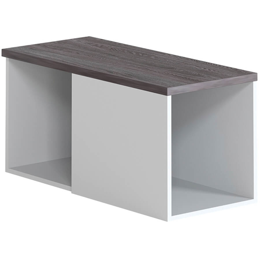 Z-9L Тумба подвесная Мебель Стиль Air Zone (Чёрный ясень/белый MS)