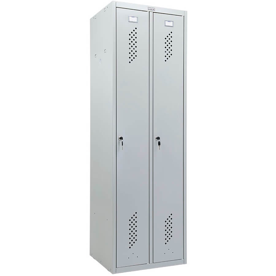 LS-21-50 Шкаф для одежды и сумок ПРОМЕТ, ключевой (Серый полуматовый (RAL 7038))