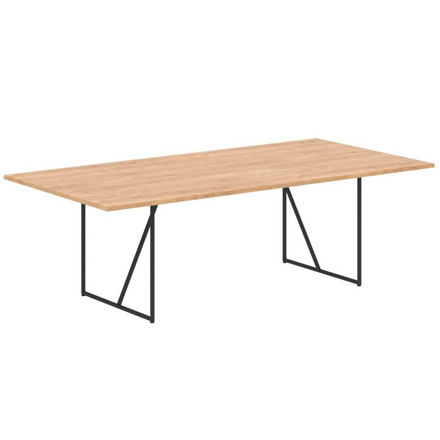 LCT 2412 Стол для переговоров SKYLAND LOFTIS (Дуб бофорд/черный)