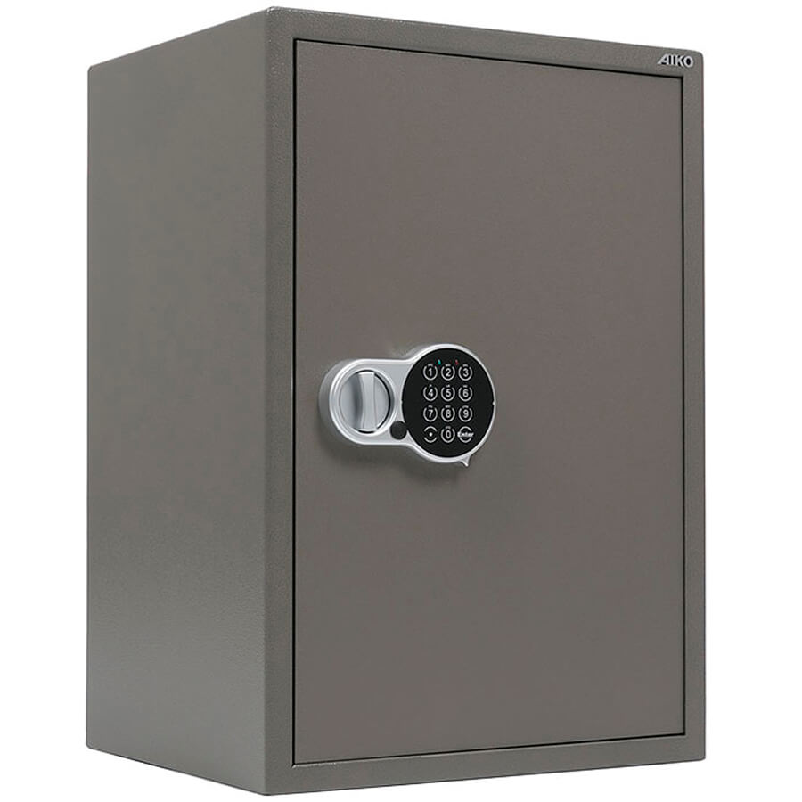 TM-63T EL Мебельный сейф AIKO, электронный кодовый (Оттенок коричневого с эффектом молотковой эмали)