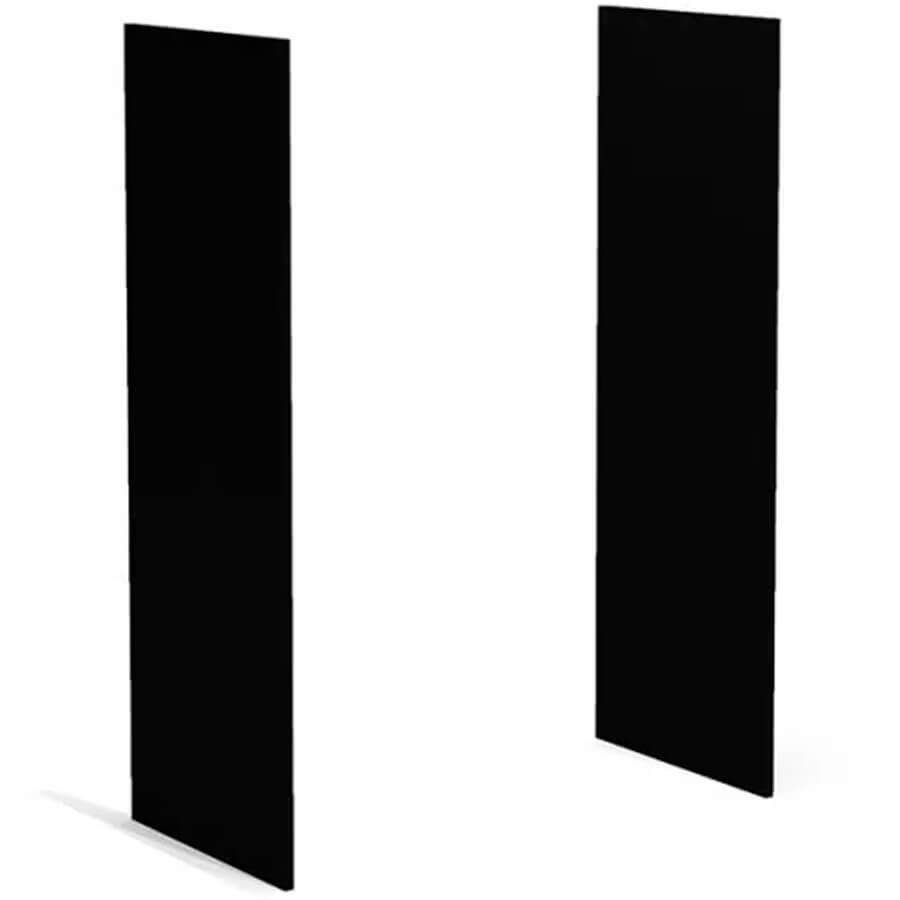 Kvs-62 Панель декоративная Мебель Стиль Kvins Slim (Черный матовый)