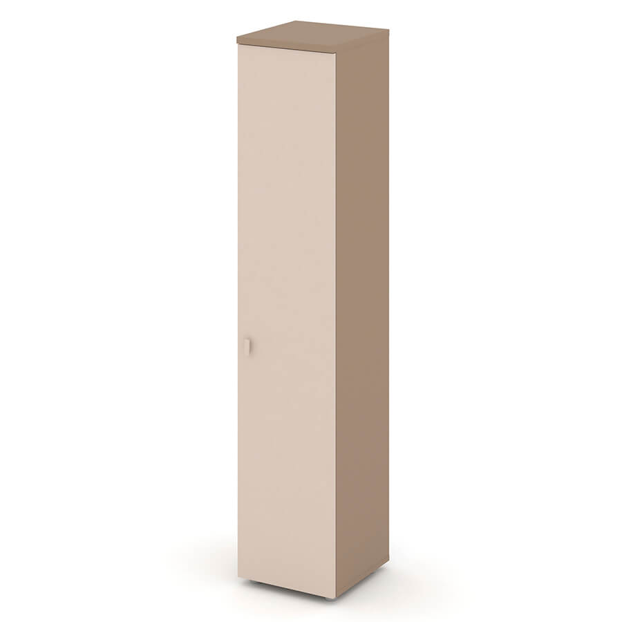 ES.SU-1.9(R) Шкаф высокий узкий правый RIVA Estetica (Латте/Капучино)