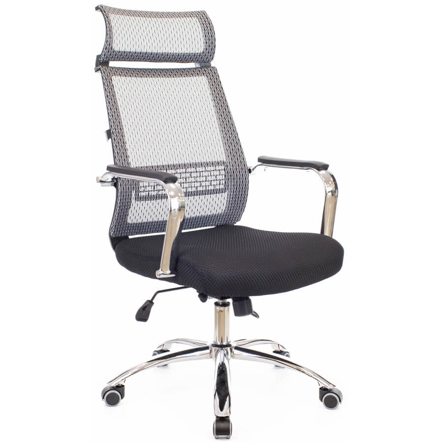 Dart TM Кресло для руководителя  EVERPROF, обивка сетка / ткань (Серый)