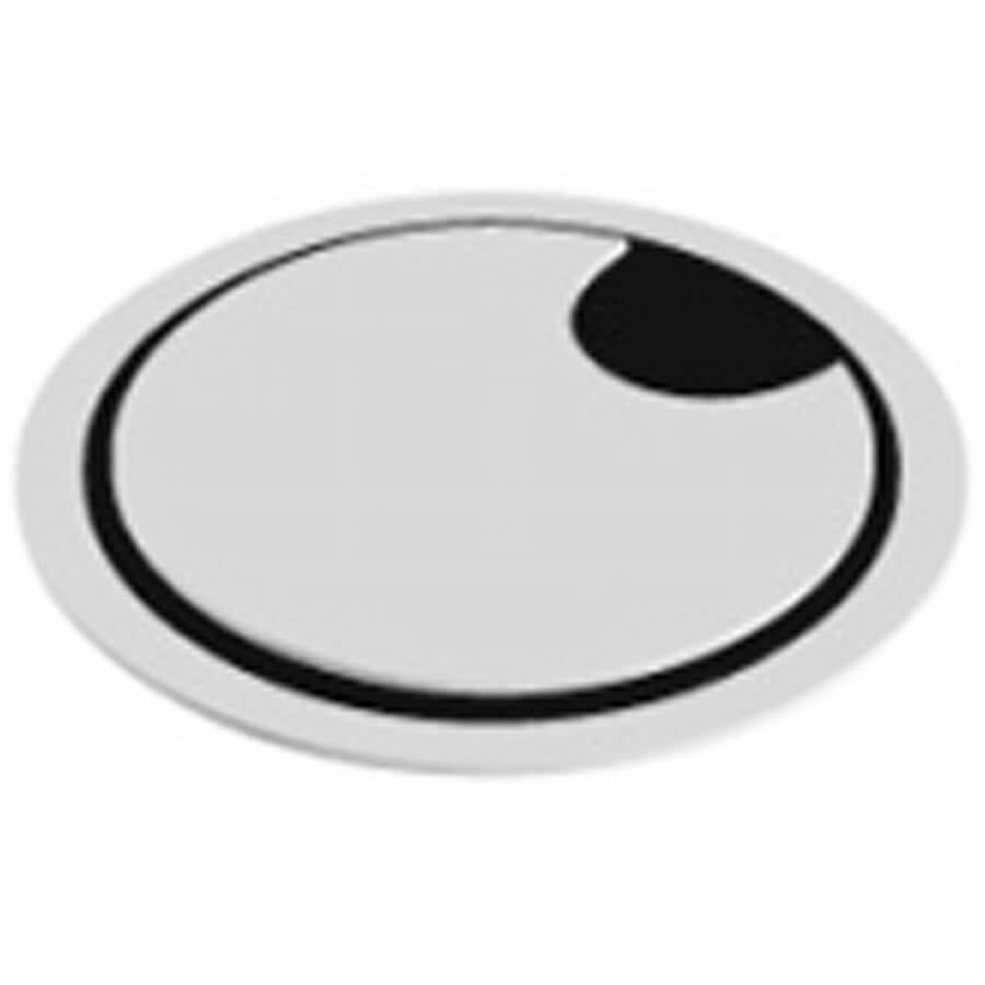 RP-101 Заглушка под провода Мебель Стиль  (Белый MS)