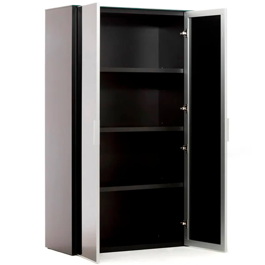 LIB2 GALA Шкаф для бумаг, 2 двери Profoffice ANCONA (Черный)