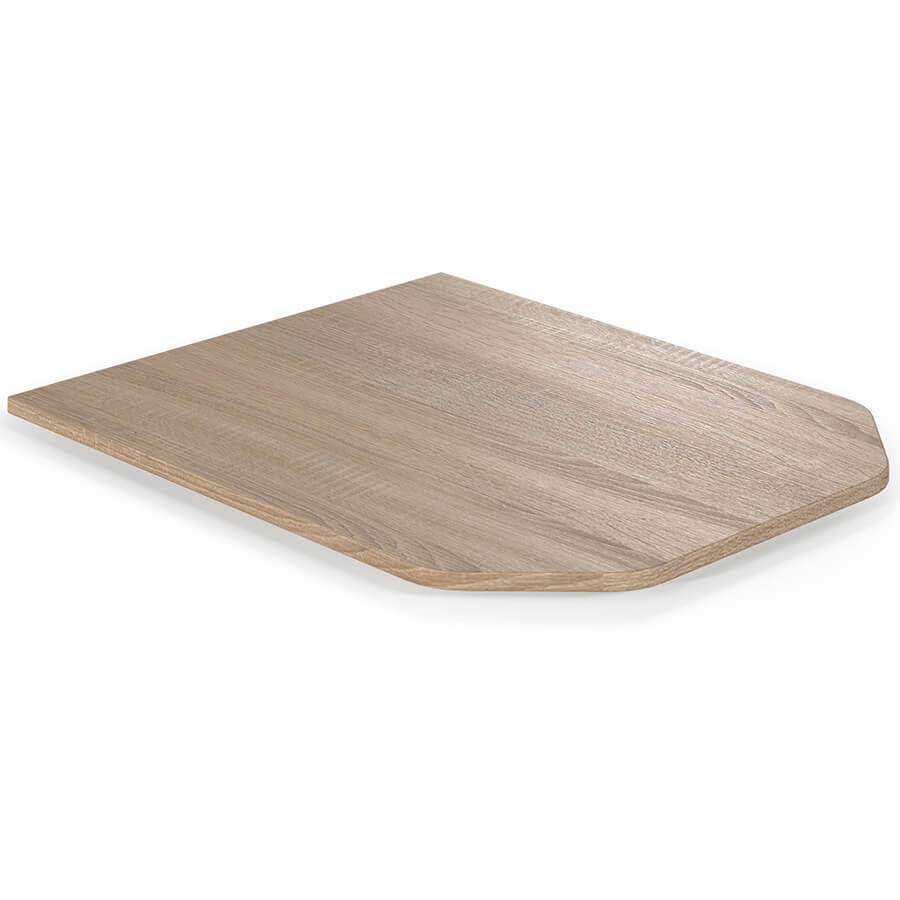 W-9 Приставка Мебель Стиль Work (Дуб сонома светлый)