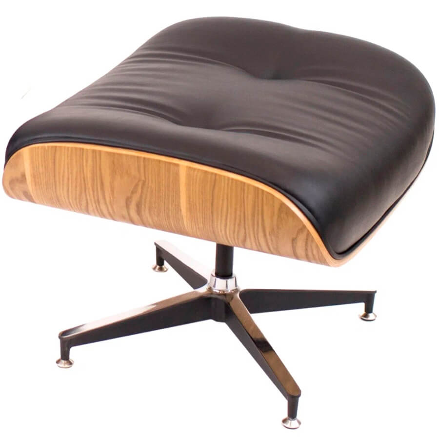 R-1 Реклайнер Relax (Натуральная кожа чёрная)