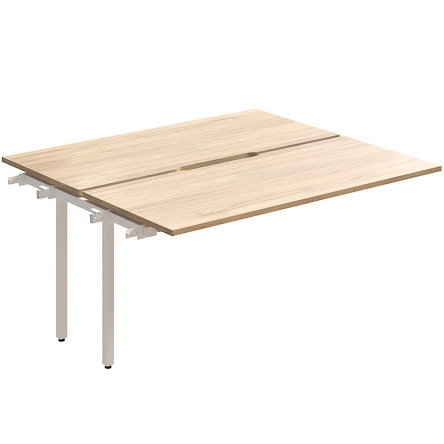 RM-2.2(x2)+F-61 Стол на металлокаркасе Мебель Стиль Rio Project (Швейцарский вяз MS)