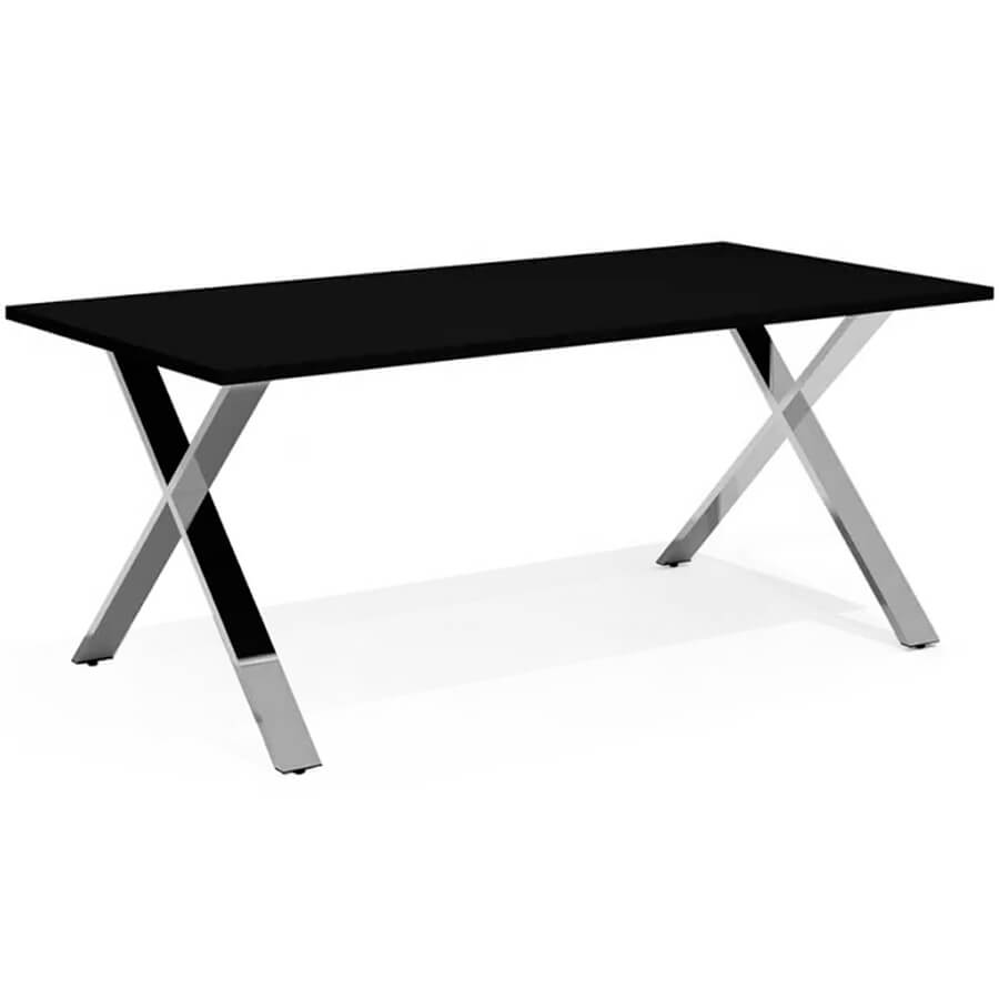 Kvs-180k Стол руководителя Мебель Стиль Kvins Slim (Черный / антрацит MS)