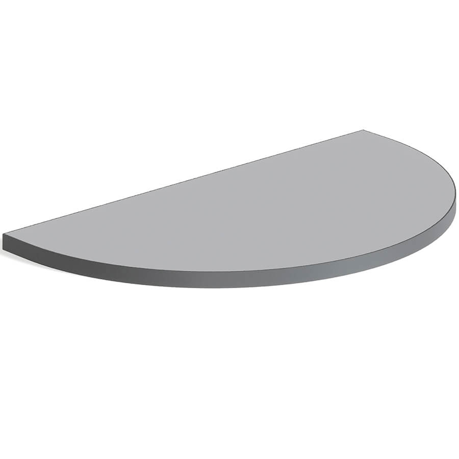 А-12 Приставка полукруглая Мебель Стиль Агат (Серый MS)