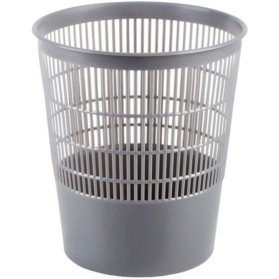 КДБ 4 Корзина для бумаг  18 л. Пластик (Серый)