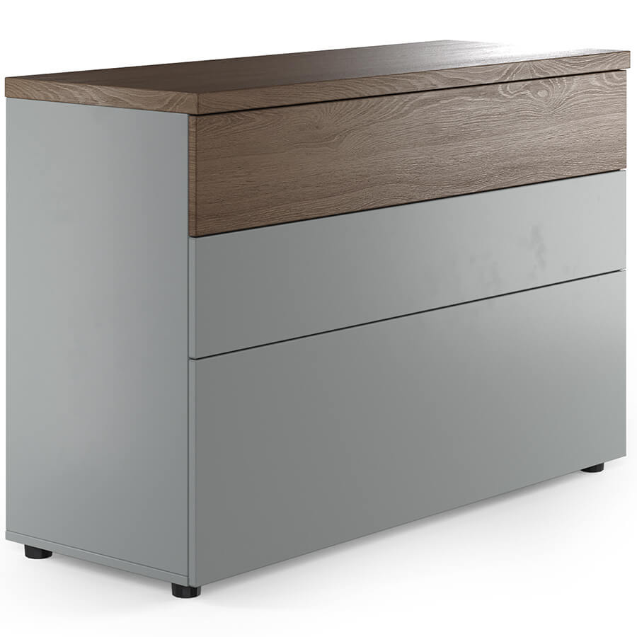 Neo-33 Греденция Мебель Стиль Art.Neo || (Дуб Оул/графит)