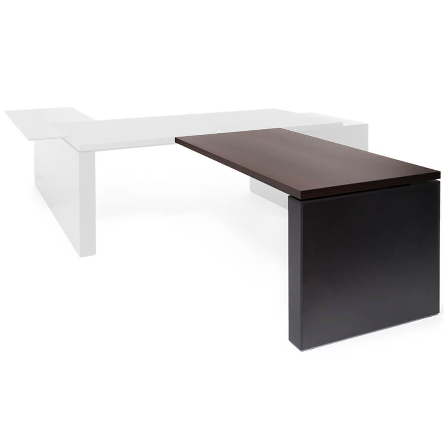 104 301 Брифинг-приставка Profoffice RENZ (Эвкалипт / черный)