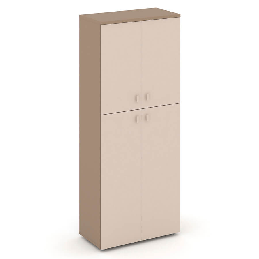 ES.ST-1.8 Шкаф высокий широкий RIVA Estetica (Латте/Капучино)