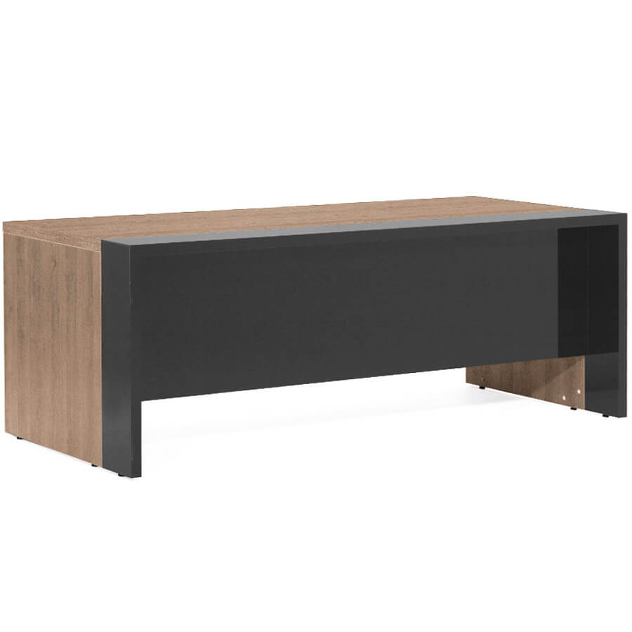 123 Стол письменный 180 Profoffice Lava (Гавана, серый глянец)