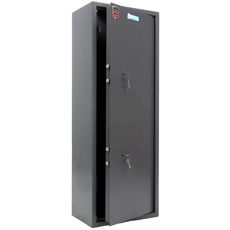 ФИЛИН 34 Оружейный сейф AIKO, два ключевых (Графит (RAL 7024))