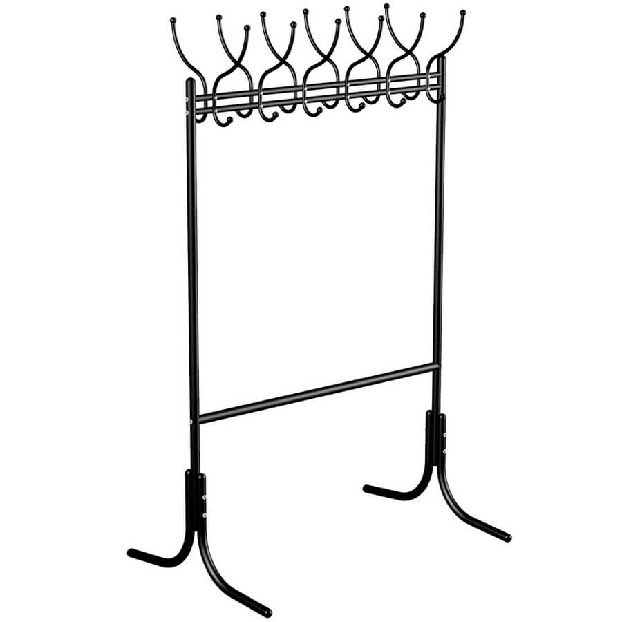 М 11 Вешалка общественная Мебелик (Черный)