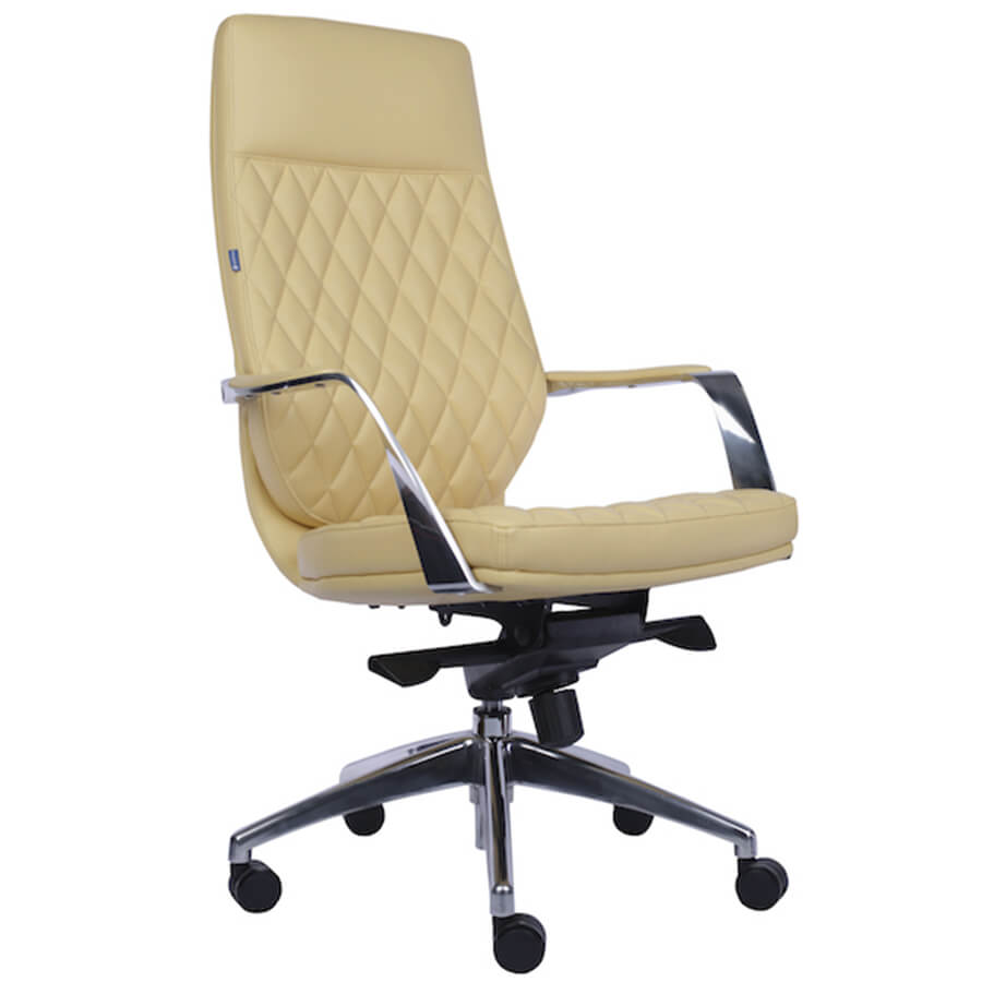 ROMA Кресло для руководителя  EVERPROF, обивка экокожа (Лимон)