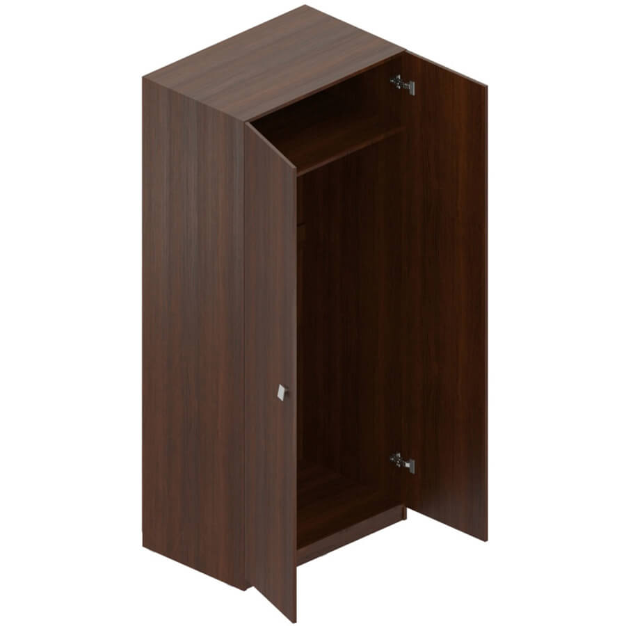 Ct-43 Шкаф-гардероб Мебель Стиль (Орех тёмный)
