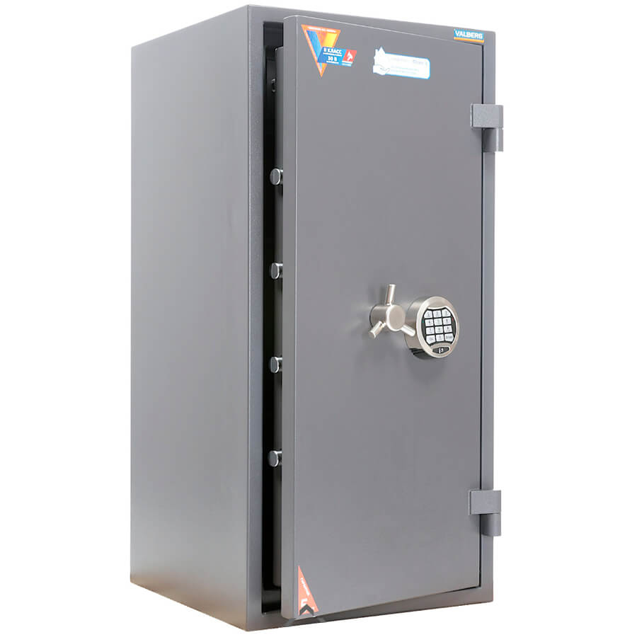 ГРАНИТ 90T EL Взломостойкий сейф VALBERG, электронный кодовый (Графит структурированный (RAL 7024))