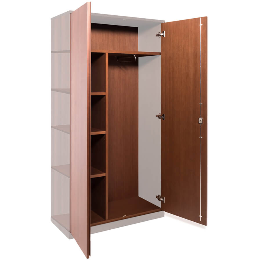 105 610 Модуль гардероб широкий Profoffice LAMARI (Итальянский орех) 105 610 Модуль гардероб широкий Profoffice LAMARI (Итальянский орех)