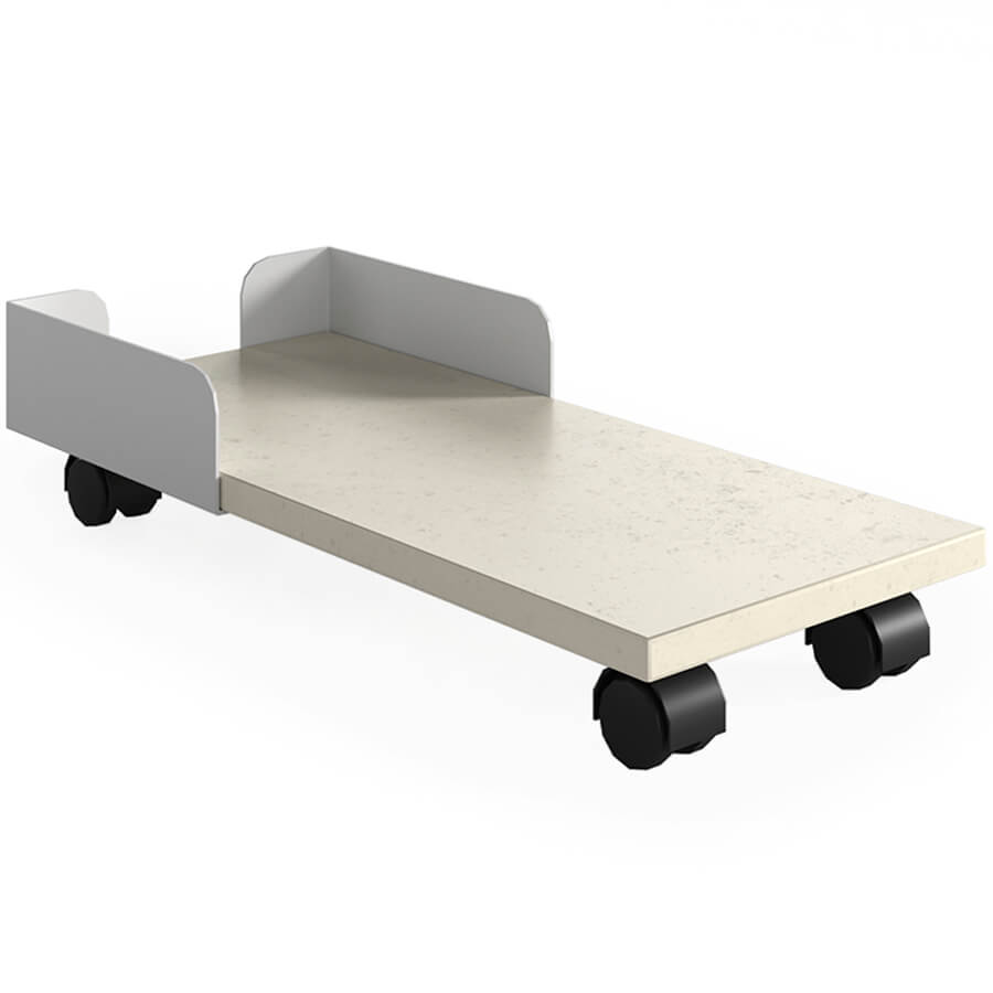 R-36 Мобильная подставка под системный блок Мебель Стиль Rio Project (Бежевый MS)