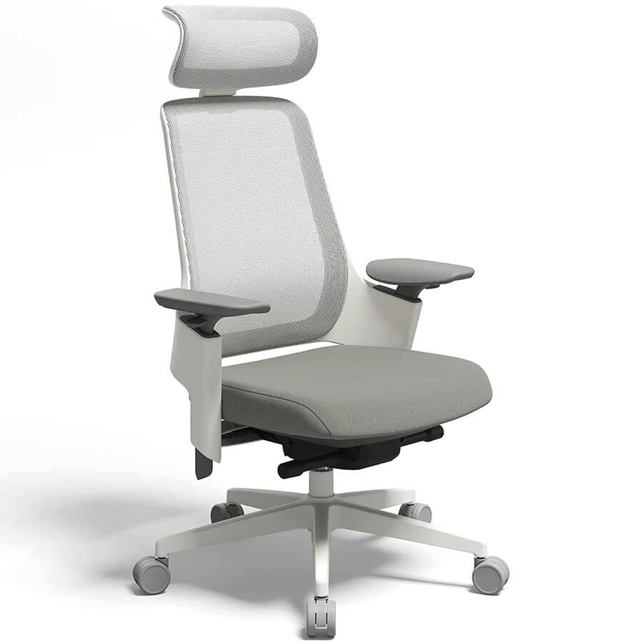 CHXX2410006 Кресло для руководителя GX Fursys, обивка сетка / ткань (Серый (4C1BWW))