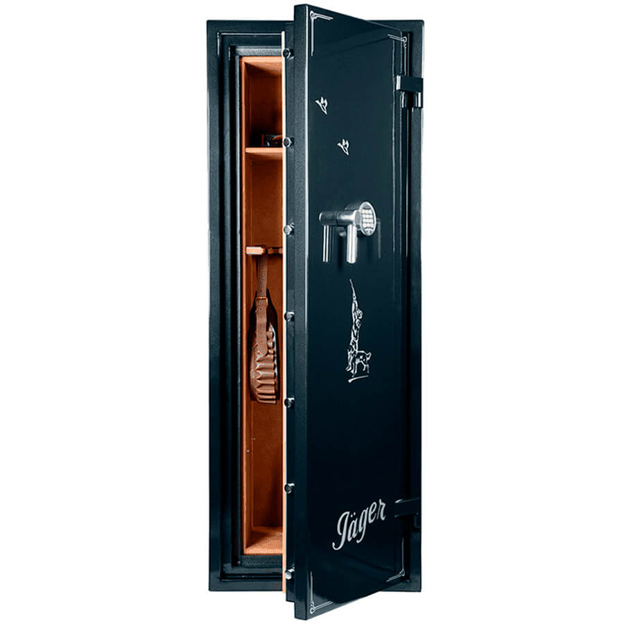 JAGER 1660 Эксклюзивный сейф VALBERG, кодовый электронный (Чёрный с рисунком)