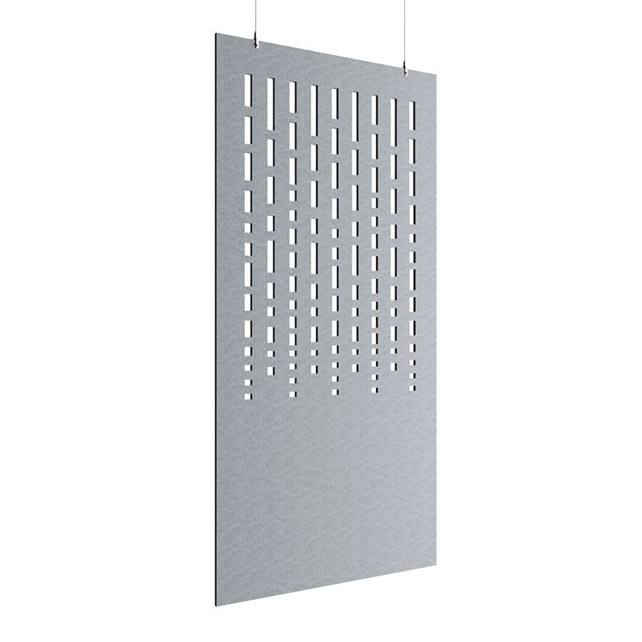 ACO-C-22 Акустическая перегородка 1200*2400 Евро Офис (Темно-серый (AC-10))