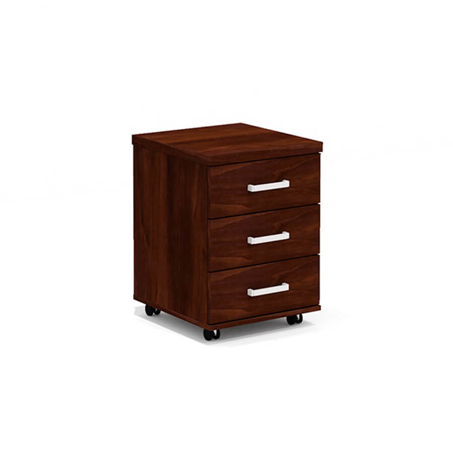 Gr-32N Тумба мобильная Мебель Стиль Grand (Орех тёмный)