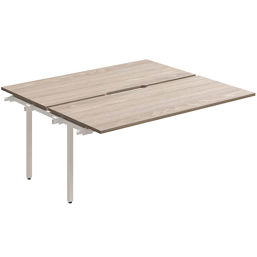 RP-1.2(x2)+F-67 Стол на металлокаркасе Мебель Стиль Rio Project (Дуб верцаска MS)