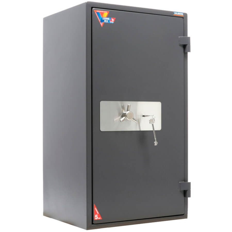 ГАРАНТ ЕВРО 95T Огневзломостойкий сейф VALBERG, ключевой (Графит структурированный)