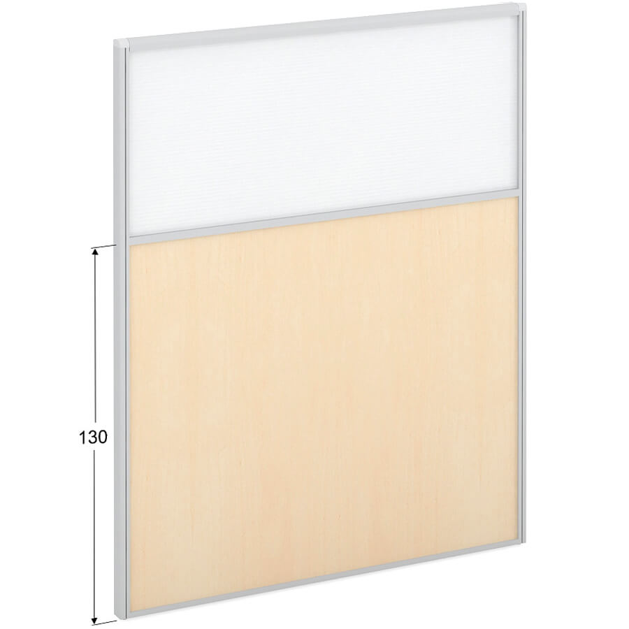 ПК-ЛГ-МДК200х160/130П/Д Модуль комбинированный ФЕЛИКС (Полик.белый мат. + Клен)